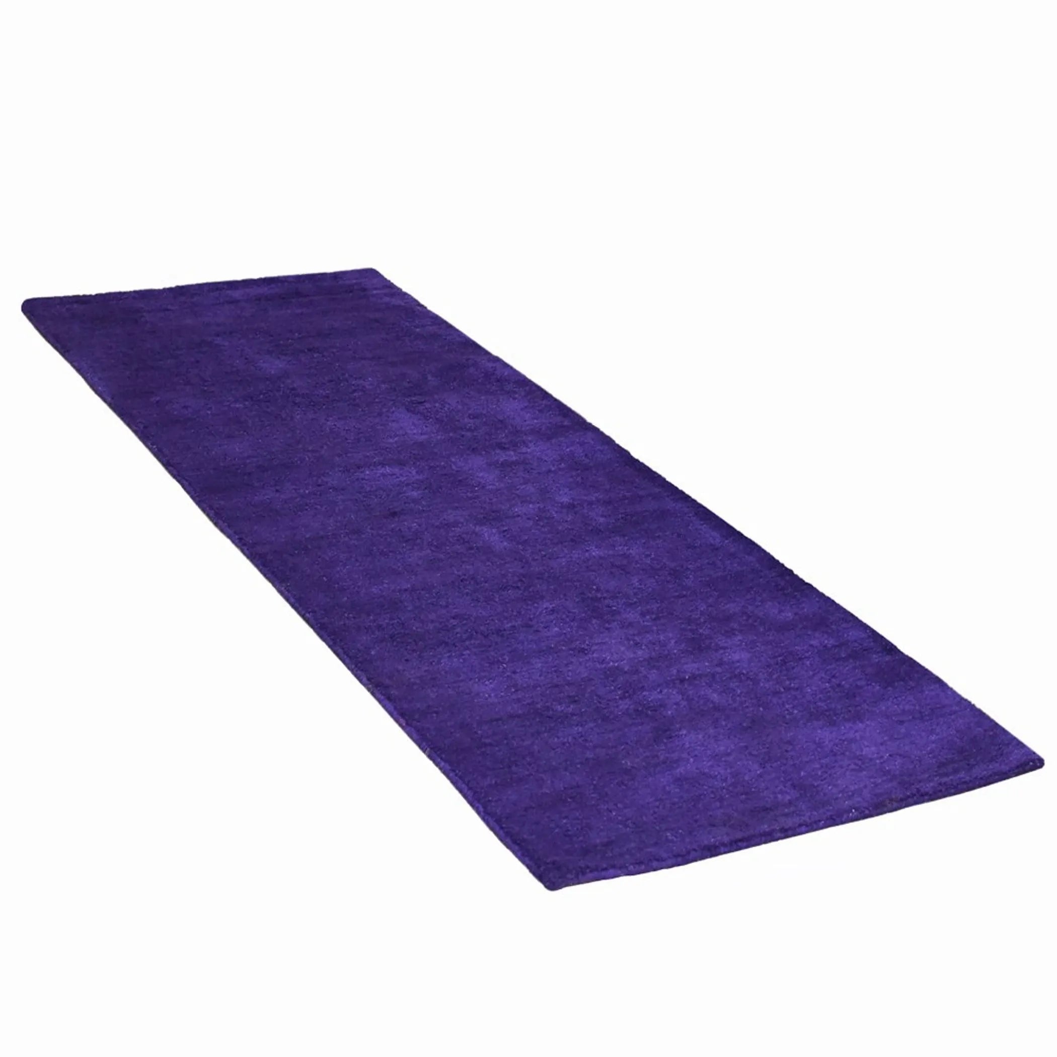 Rugsotic Carpets Hand Knotted Loom Silk Mix Runner Area Rug — view 3