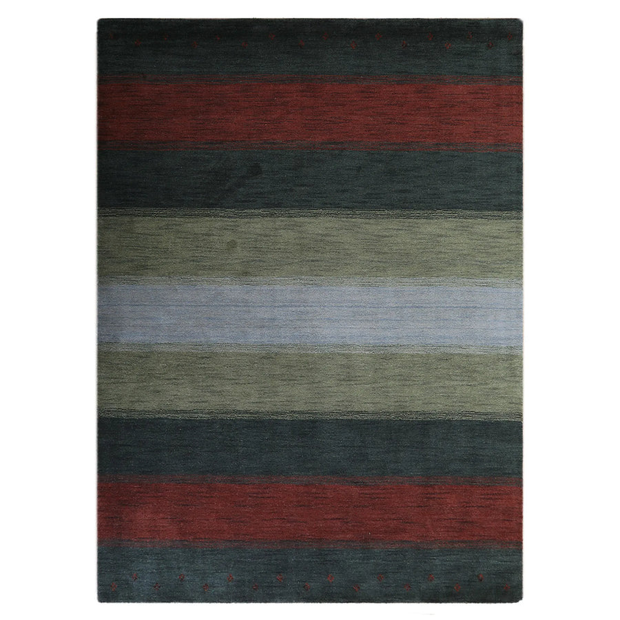 Rugsotic Carpets Hand Knotted Loom Wool Area Rug Contemporary — view 2