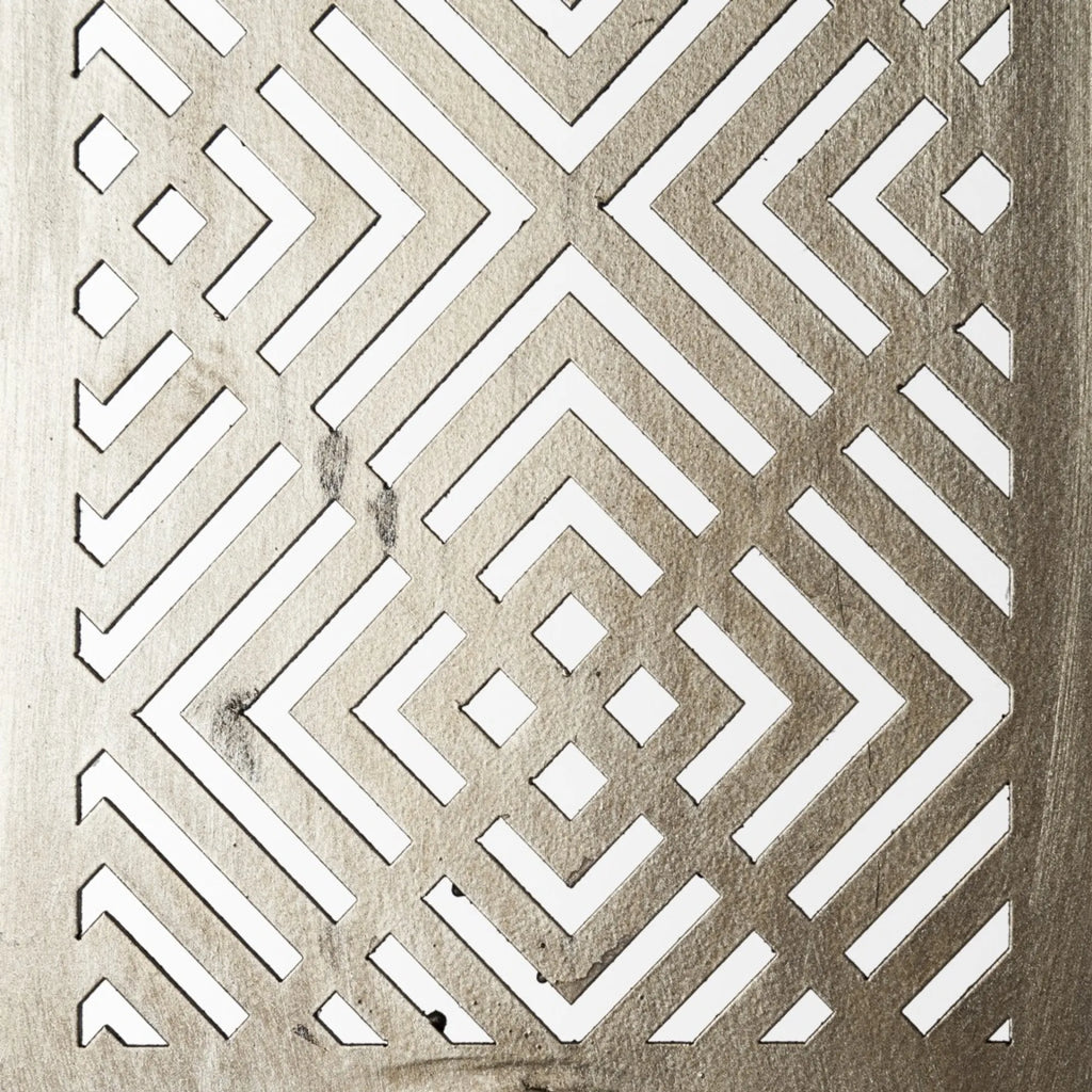 Set Of Three Gold Abstract Metal Cutout Tabletop Decor Pieces — view 4