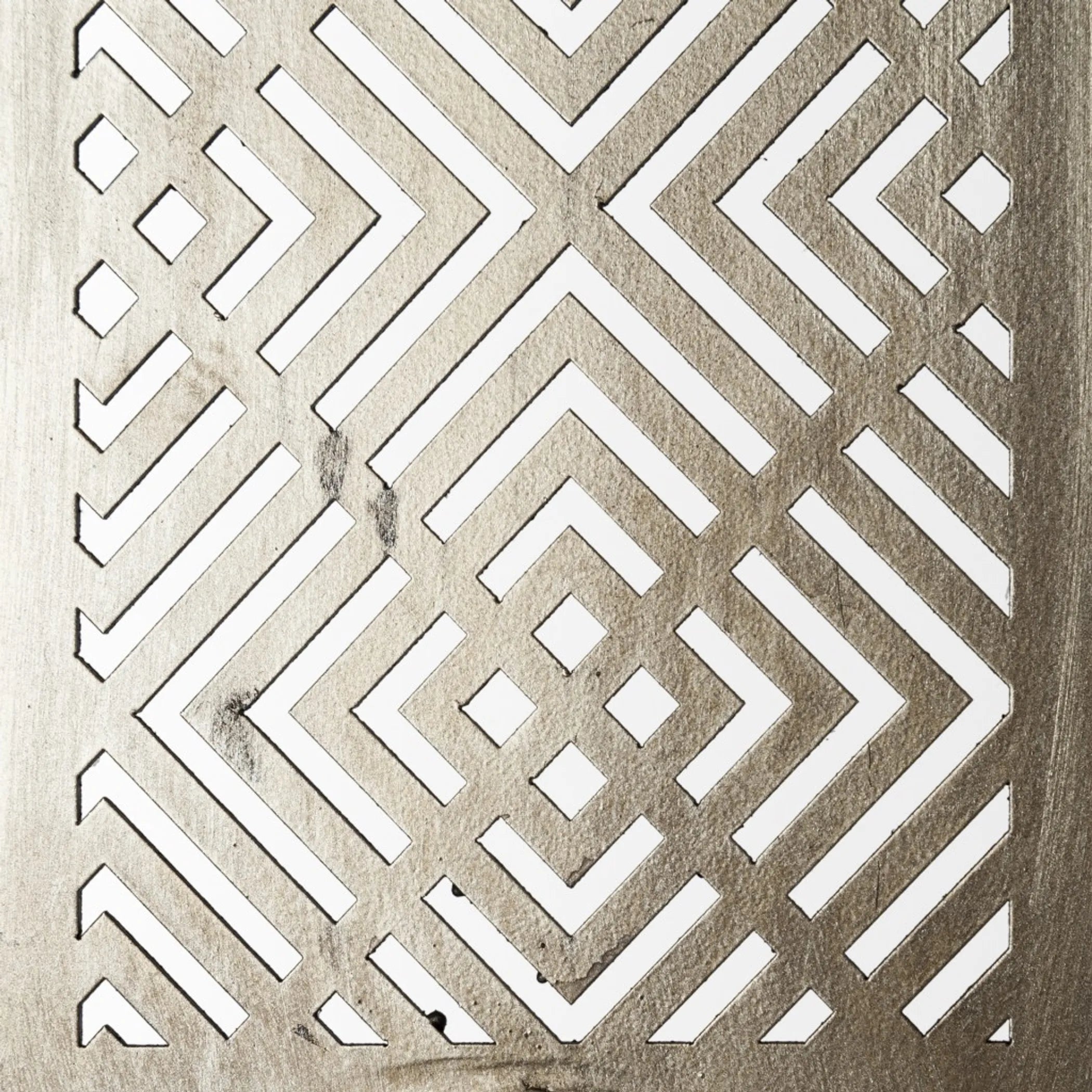 Set Of Three Gold Abstract Metal Cutout Tabletop Decor Pieces — view 4
