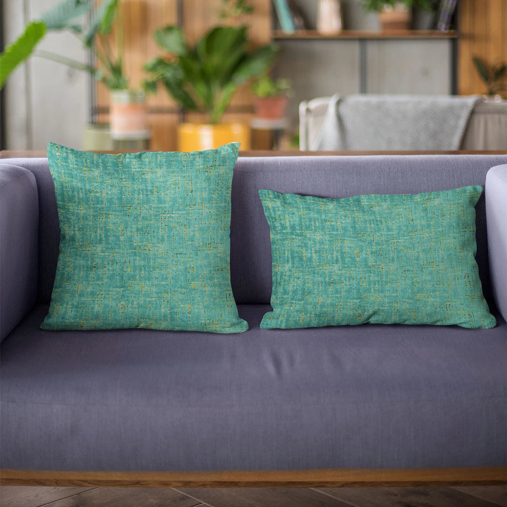 Plutus Tourmaline New Planet Cut Velvet Luxury Throw Pillow — view 2