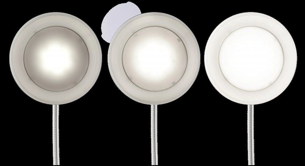 Black Matte and Silver LED Adjustable Desk Lamp — view 4