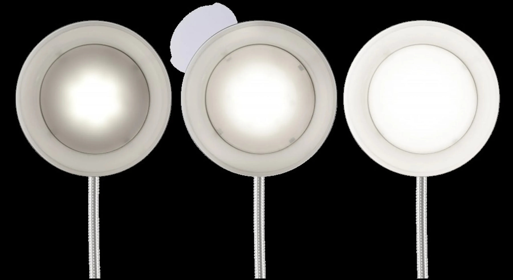 Black Matte and Silver LED Adjustable Desk Lamp — view 4