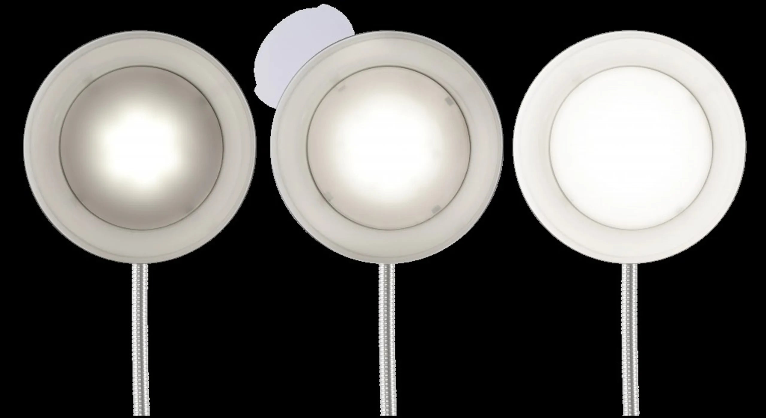 Black Matte and Silver LED Adjustable Desk Lamp — view 4