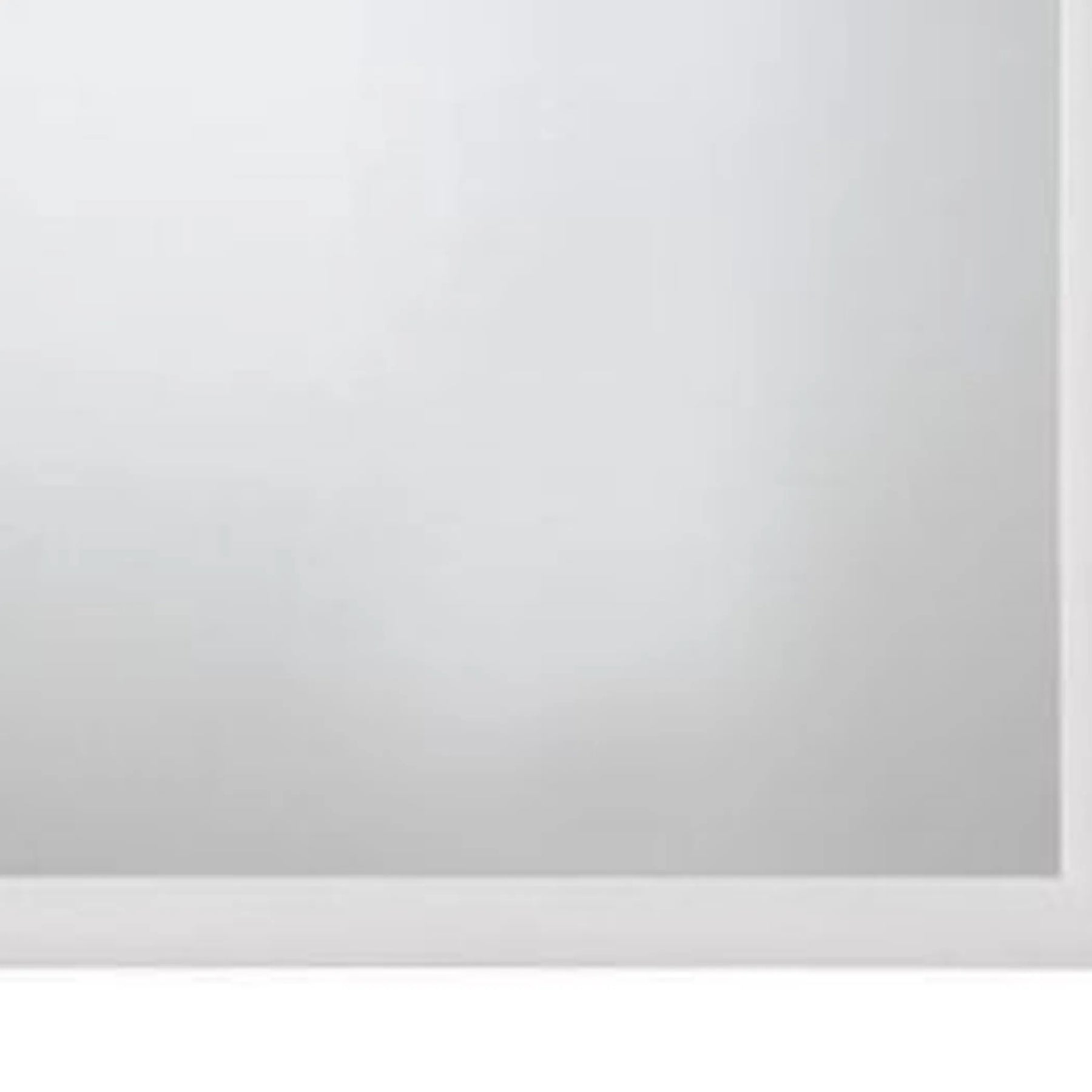 35″ White Rectangle Dresser Mirror Mounts To Dresser With Frame — view 3