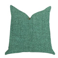 Plutus Grass Seed Luxury Throw Pillow in Green