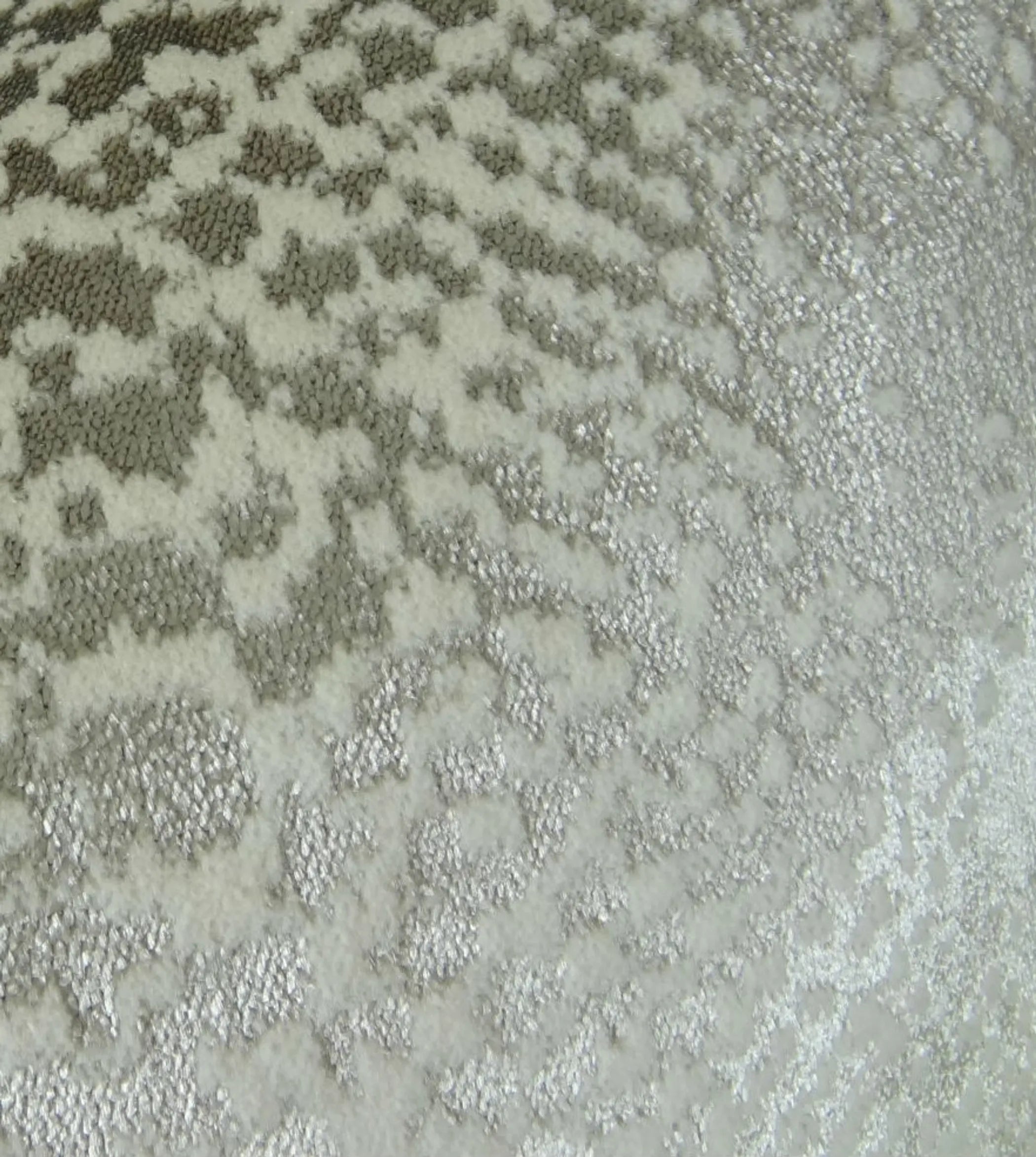 Plutus Venetian Silver Handmade Luxury Pillow — view 3