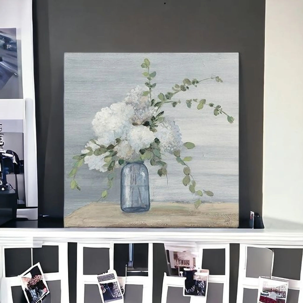 Sweet And Serene Flower Bouquet Unframed Print Wall Art — view 4