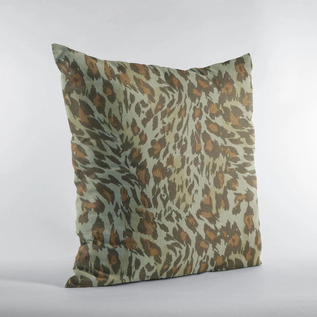 Plutus Safari Cheetah Embroydery Luxury Throw Pillow — view 3