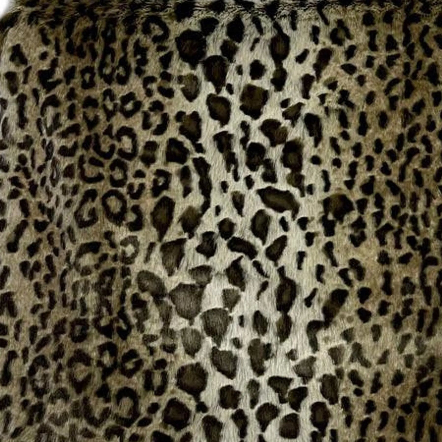 Ultra Soft Faux Fur Leopard Throw — view 3