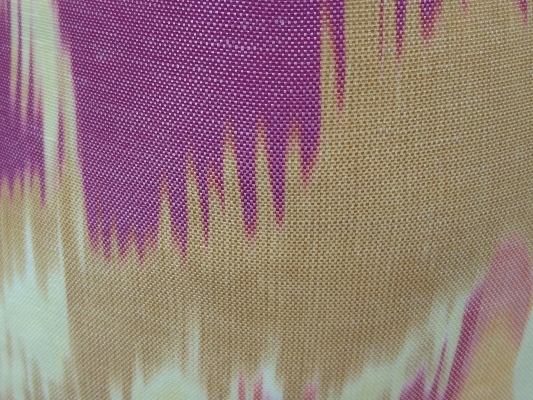 Plutus Electra Magenta Orange and Cream Handmade Luxury Pillow — view 3