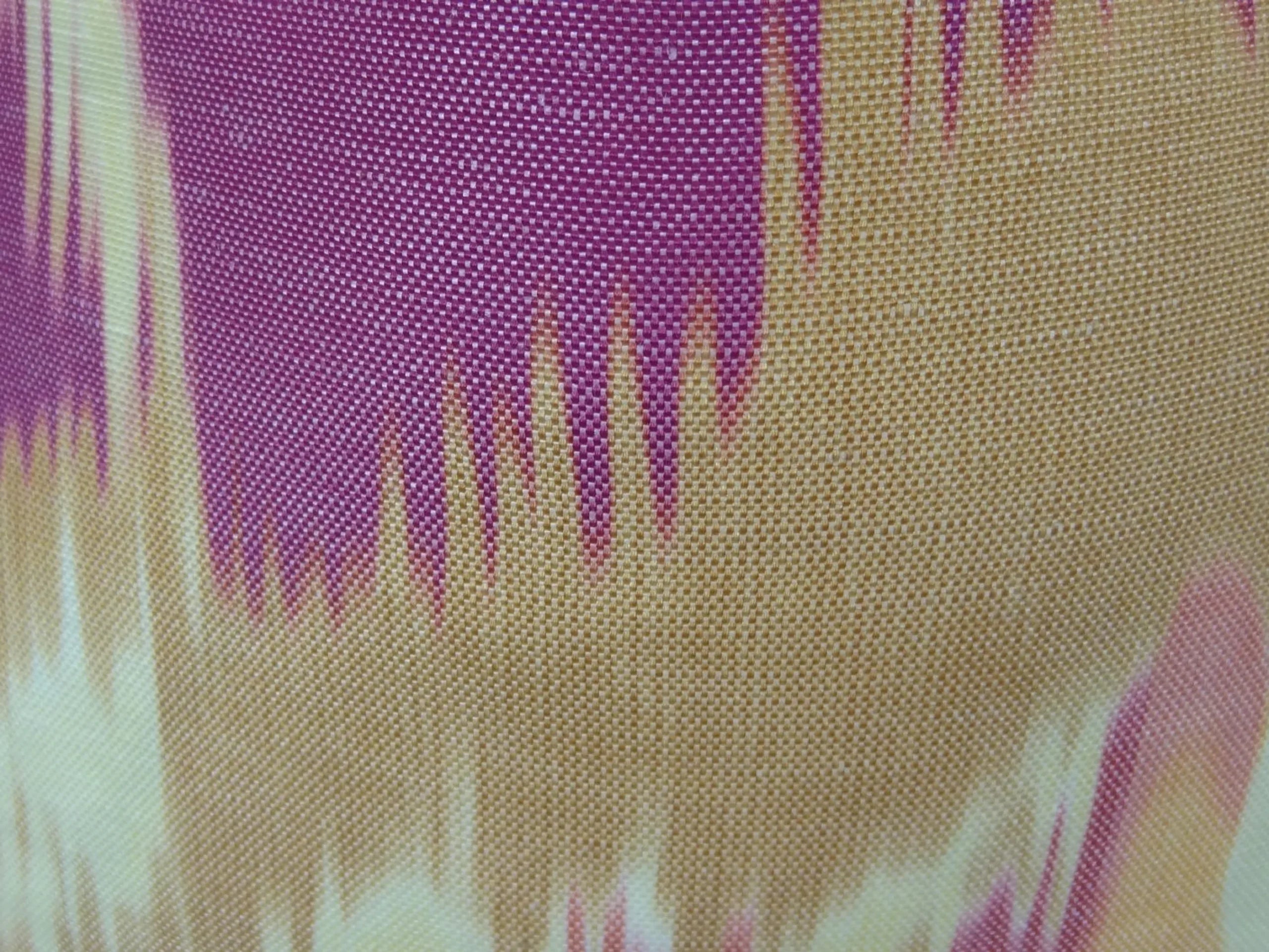 Plutus Electra Magenta Orange and Cream Handmade Luxury Pillow — view 3