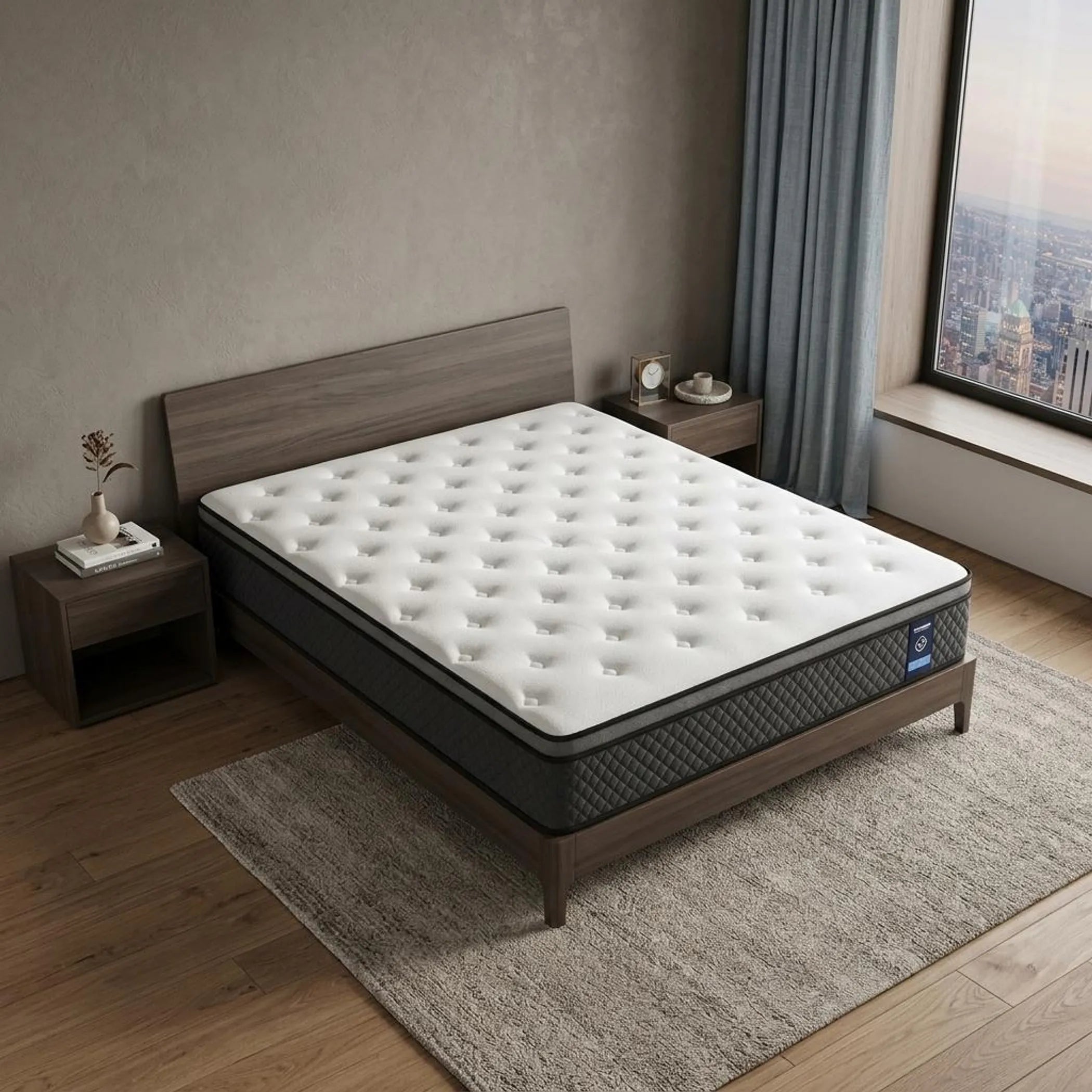 12″ King Foam Hybrid Mattress