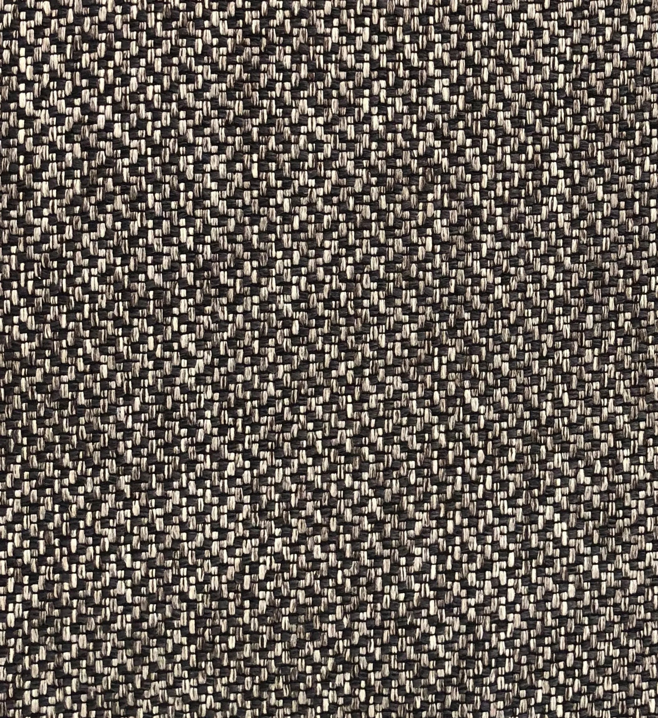 Plutus Salt and Pepper Luxury Throw Pillow in Grey and Black Tones — view 3