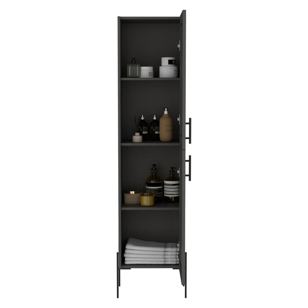 Hagi Tall Linen Cabinet 71″ — view 4