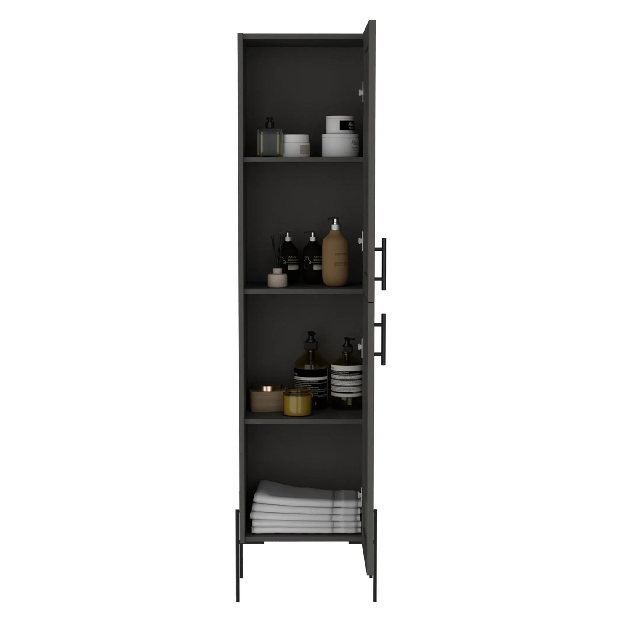 Hagi Tall Linen Cabinet 71″ — view 4