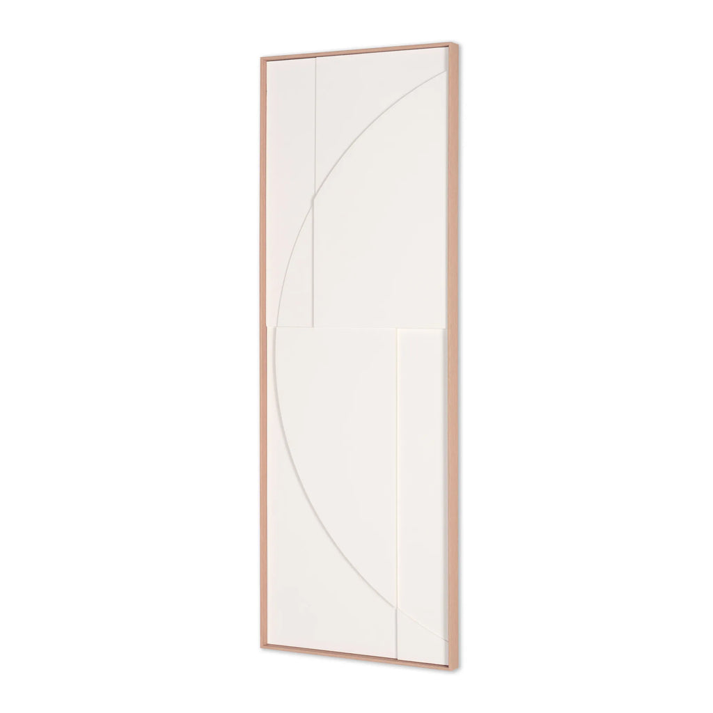 Geo Brown Shadowbox Wall Art — view 4