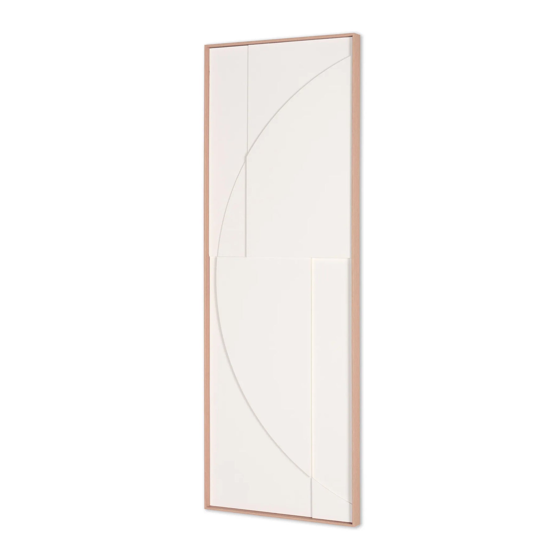 Geo Brown Shadowbox Wall Art — view 4
