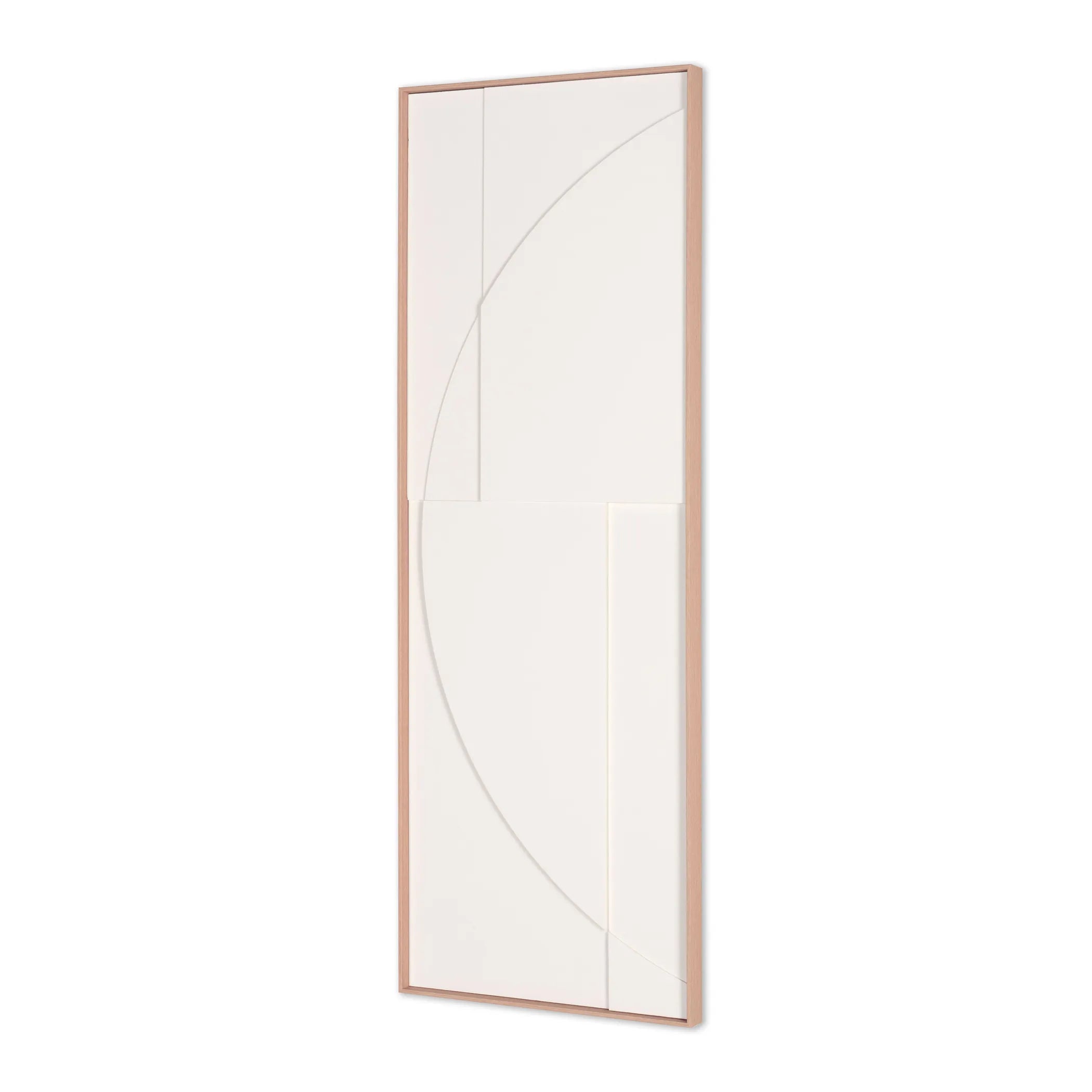 Geo Brown Shadowbox Wall Art — view 4