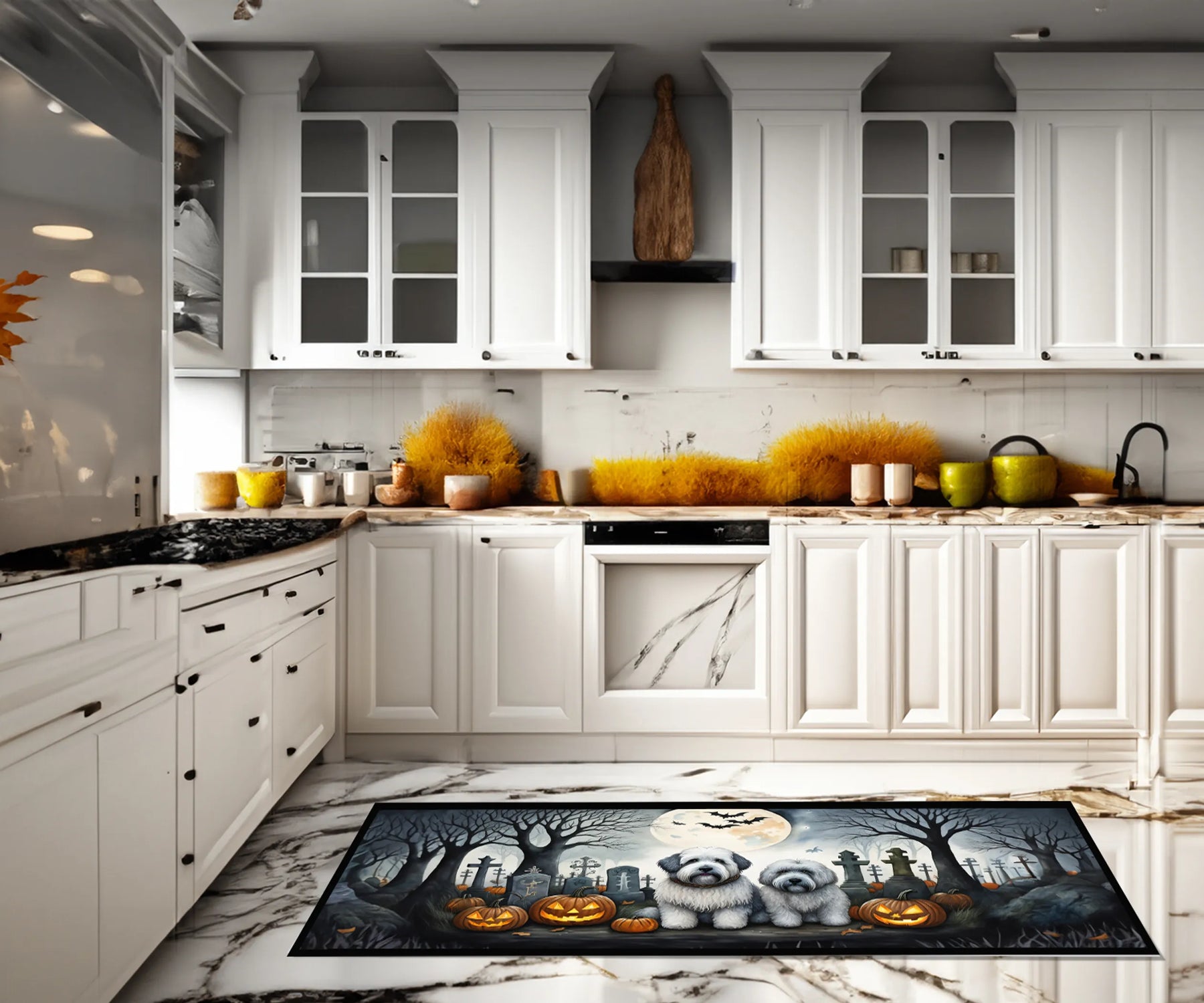 Spooky Halloween Runner Mat 28×58 — view 2