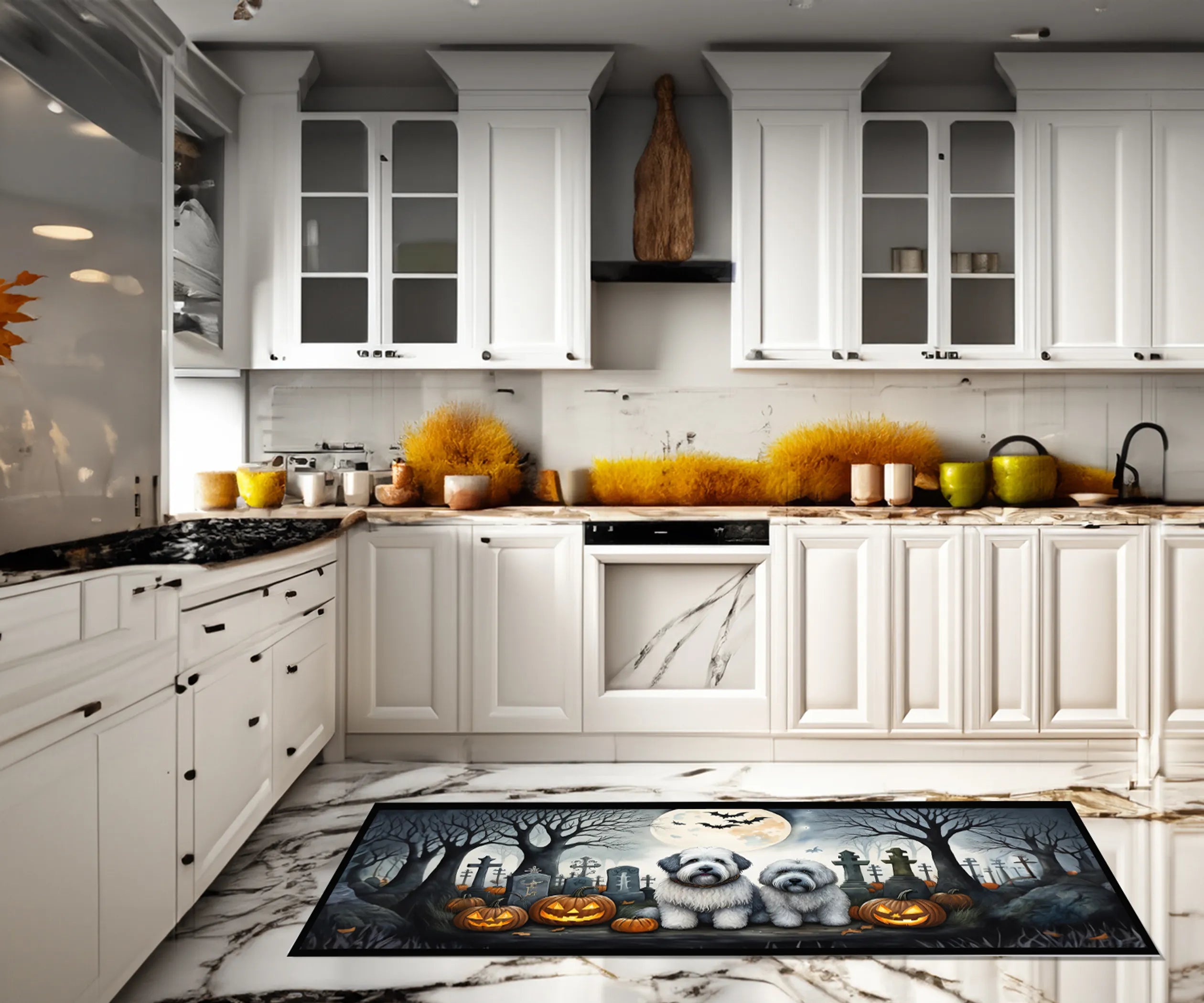 Spooky Halloween Runner Mat 28×58 — view 2
