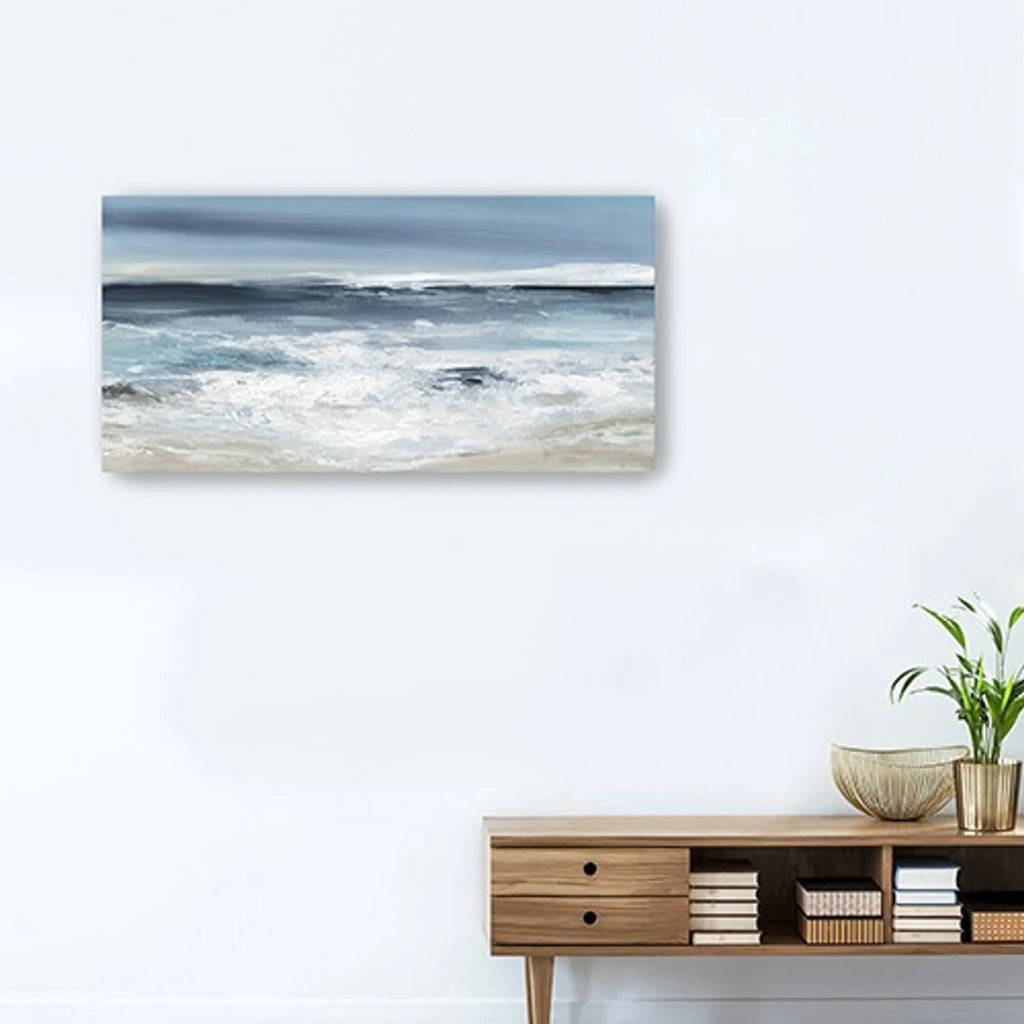 Long Beach Shore Unframed Print Wall Art — view 3