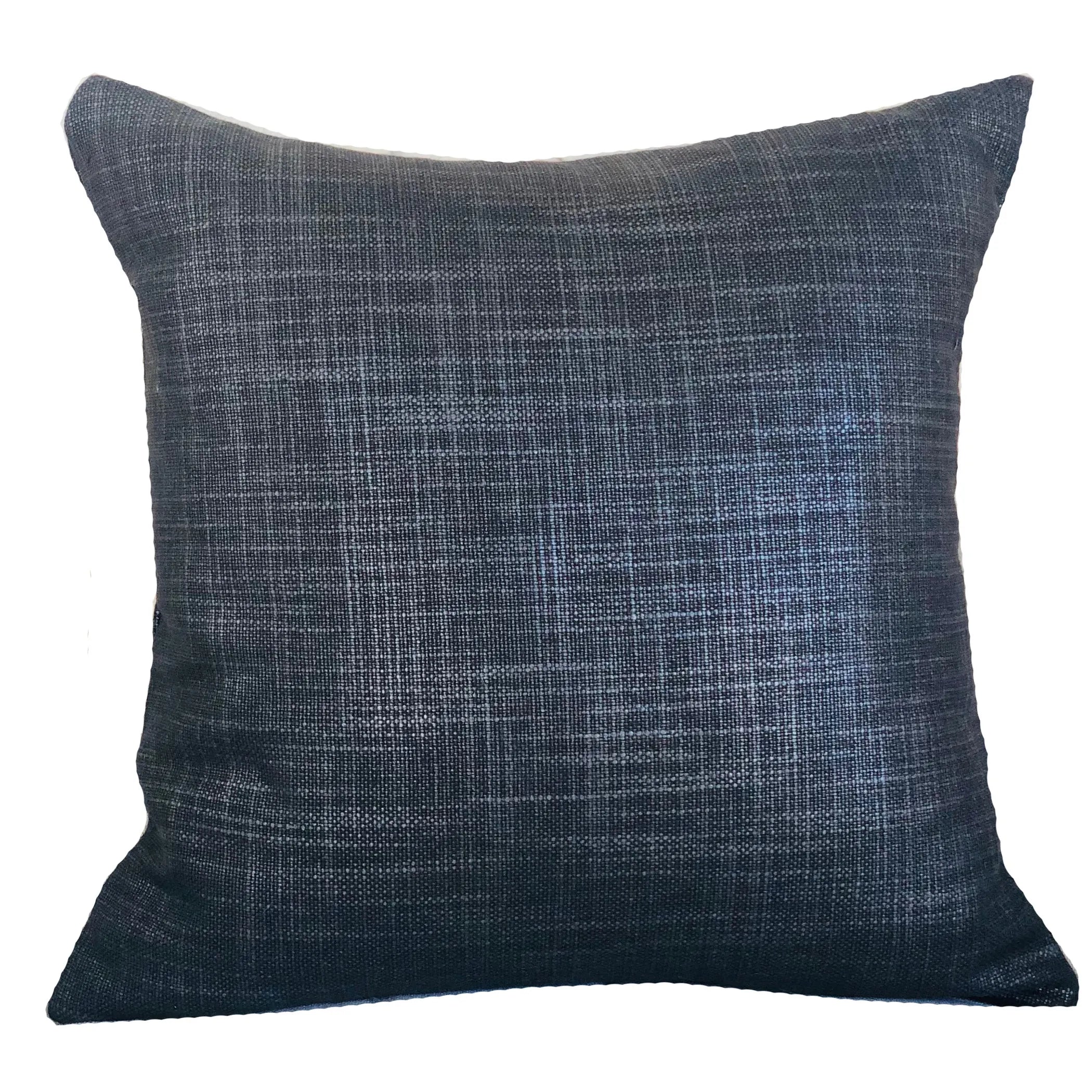Plutus Ashland Glazed Gray Handmade Luxury Pillow