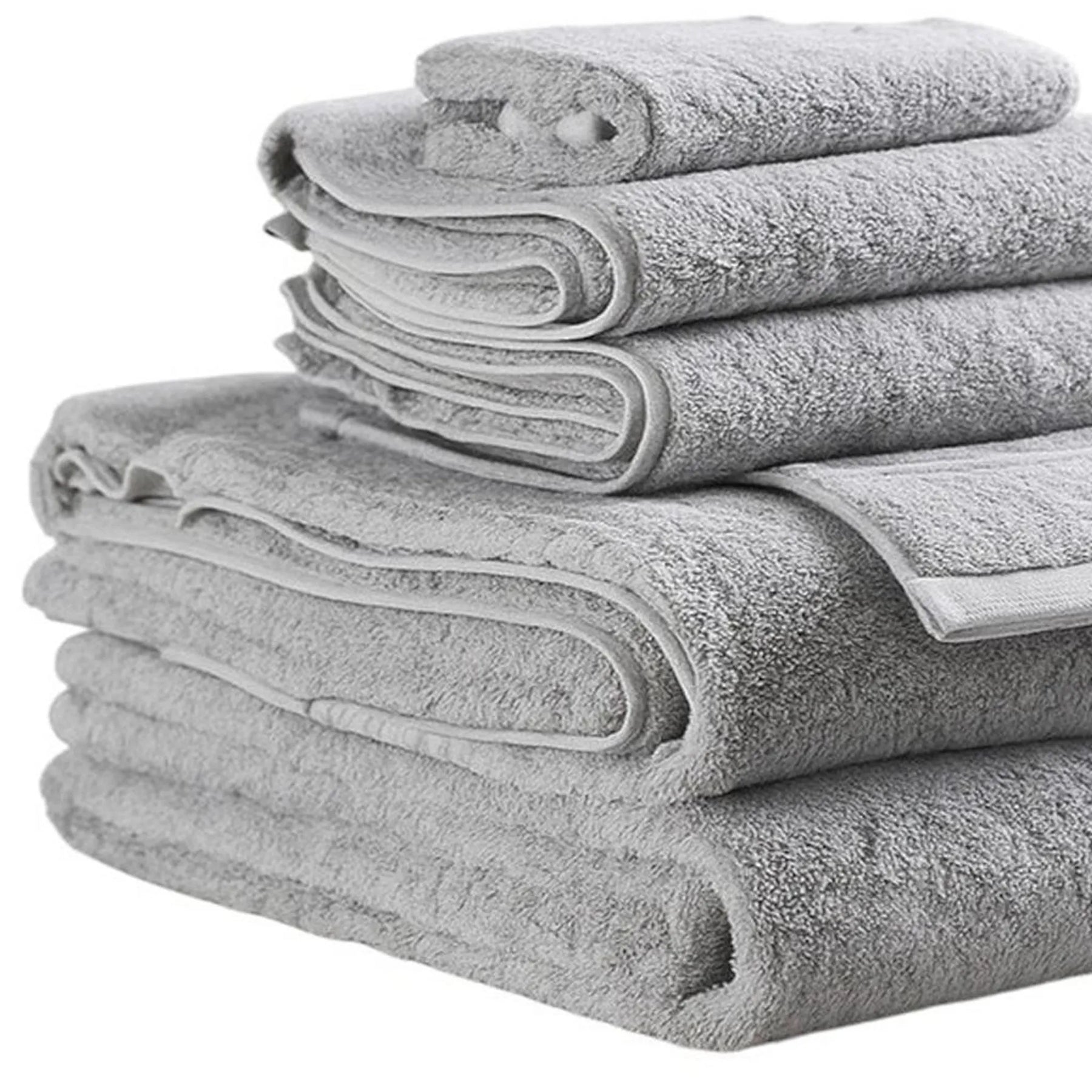 Set of Six Light Cotton Quick Dry Terry Cloth Towels — view 4