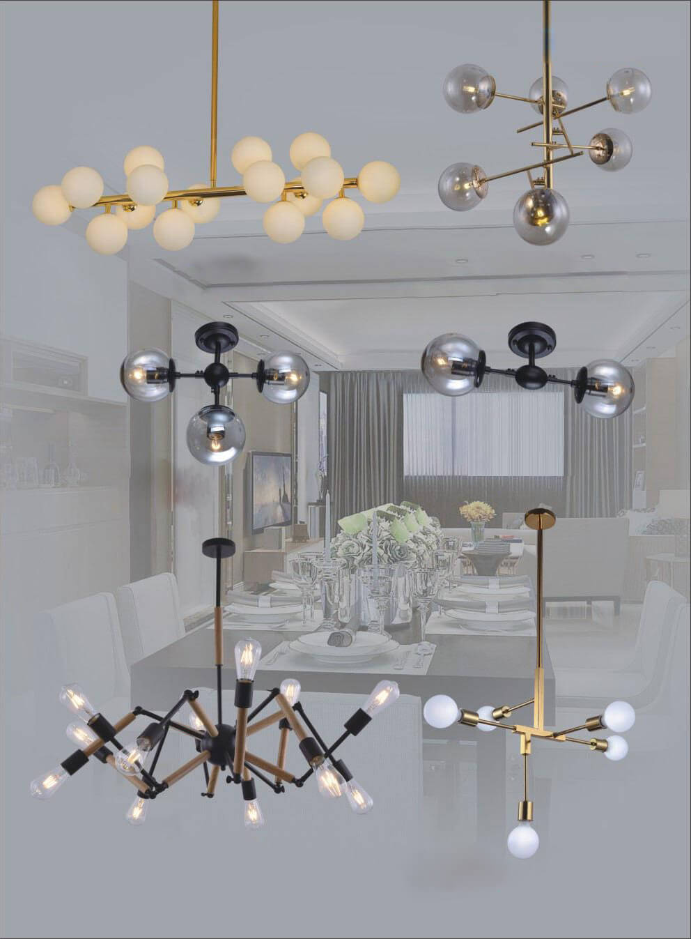 Modern Pendant Light DTRT098 — view 2