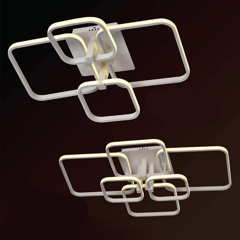 Flush Mount Ceiling Light Black Op Tran Decorative MOR59