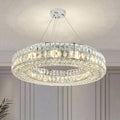 Ring Pendant Light Black Chum Crystal PLK03