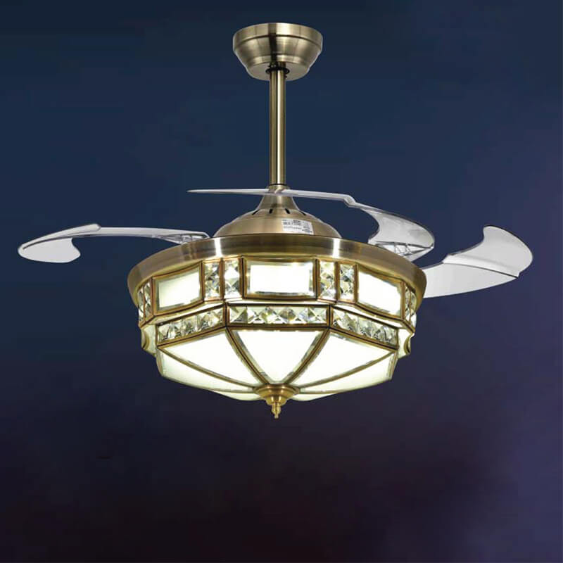 Ceiling Fan with Light Giau Canh QDR04