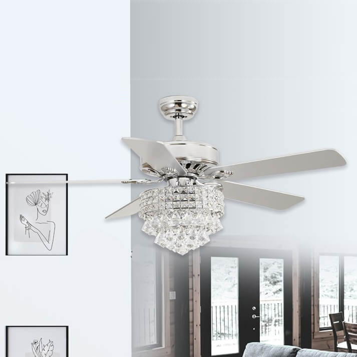 Chandelier Ceiling Fan with Light QDX27