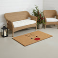 Christmas Reindeer Outdoor Coir Door Mat