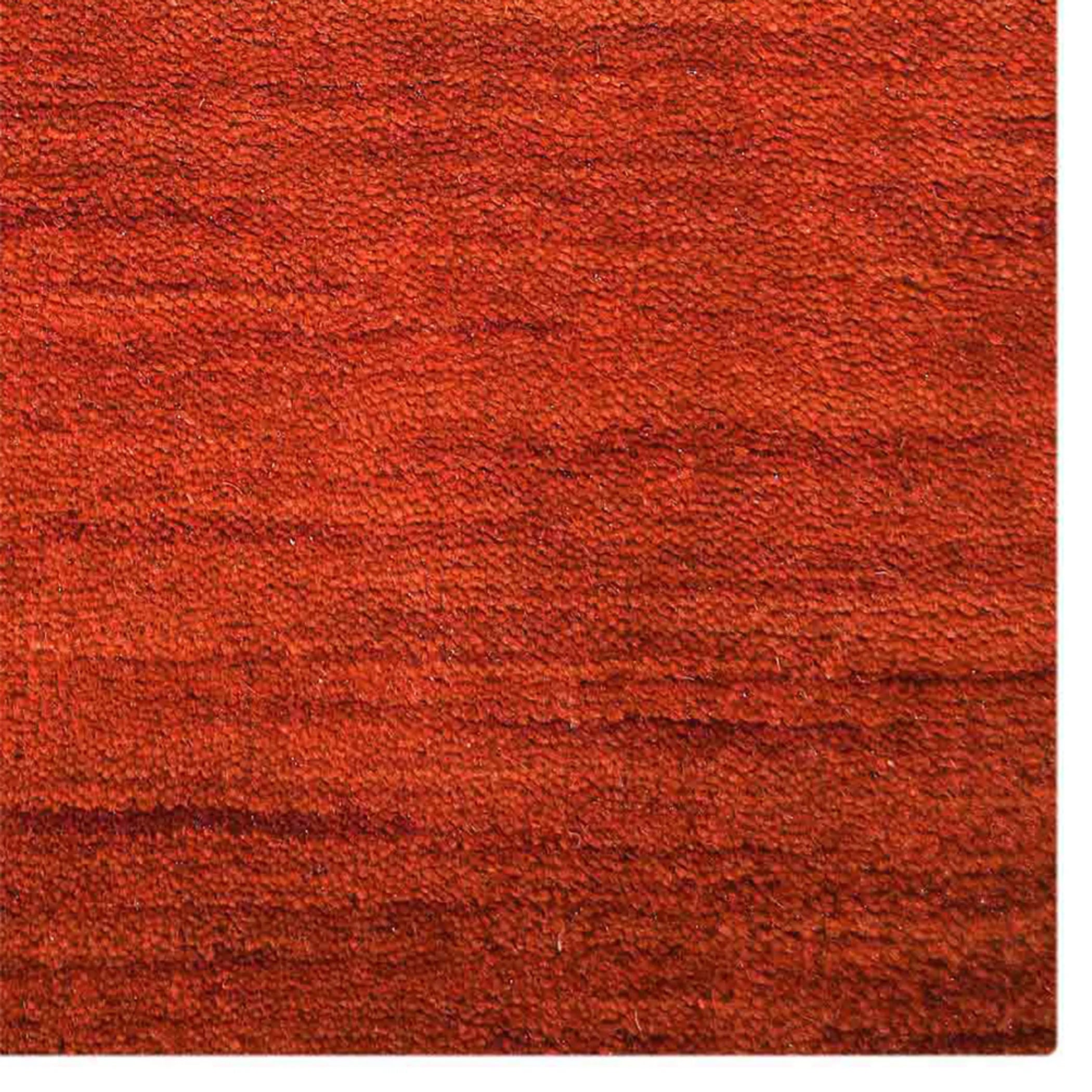 Rugsotic Carpets Hand Knotted Loom Wool Area Rug Solid — view 4