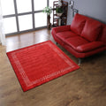 Rugsotic Carpets Hand Knotted Loom Silk Mix 10’x10′ Square Area Rug