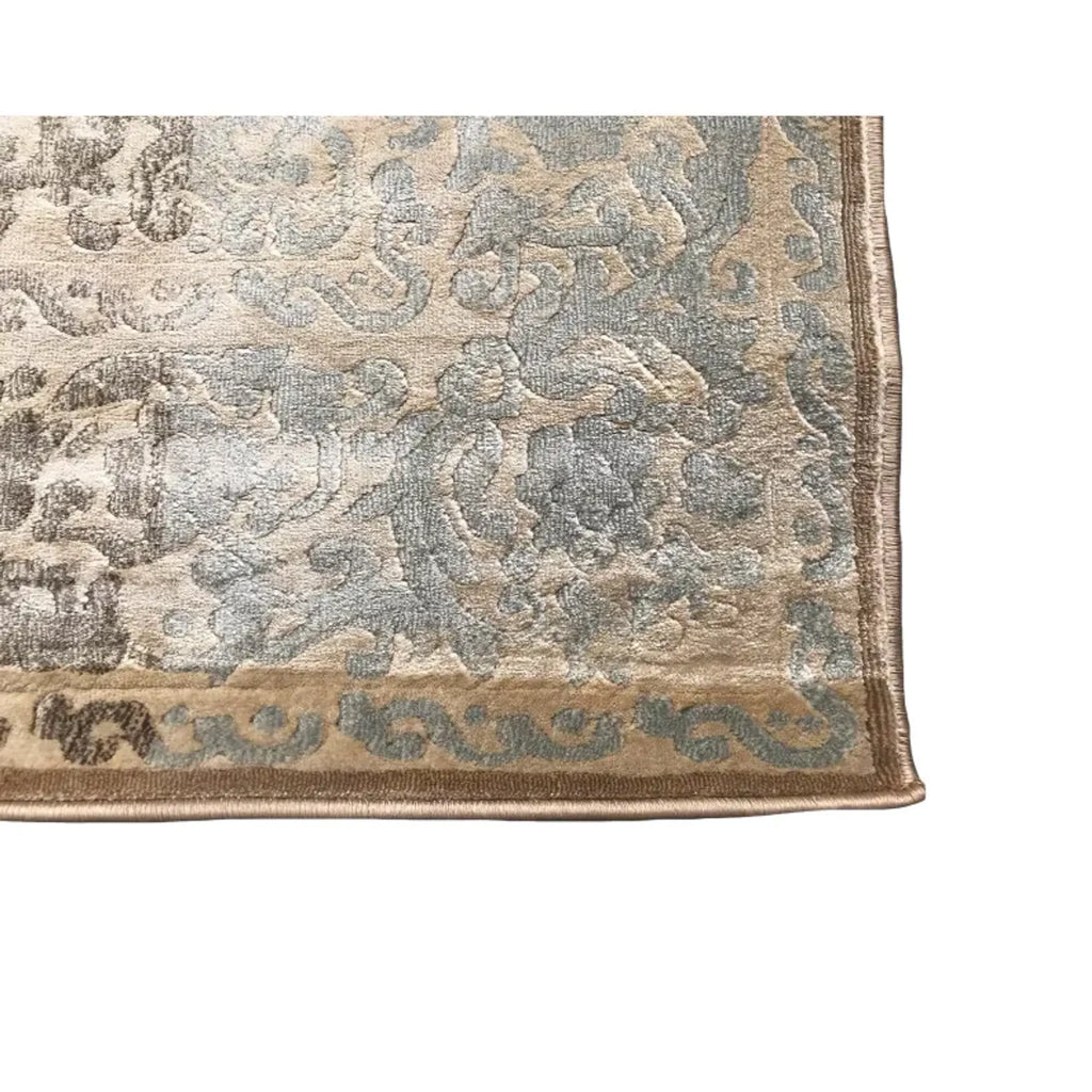 7’10” x 10’3″ Feet Vintage Beige Silky Glam Area Rug — view 3
