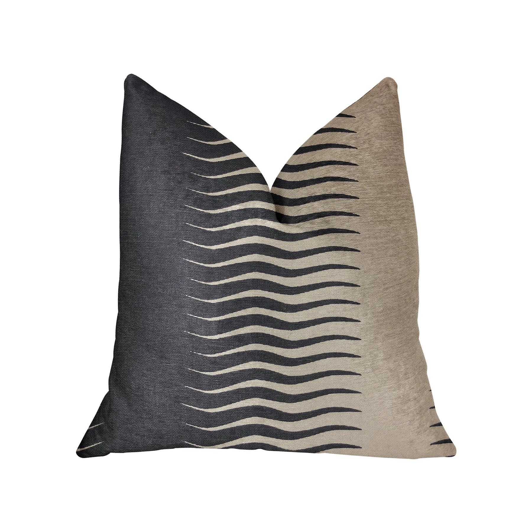 Plutus Dreamland Blue and White Luxury Throw Pillow