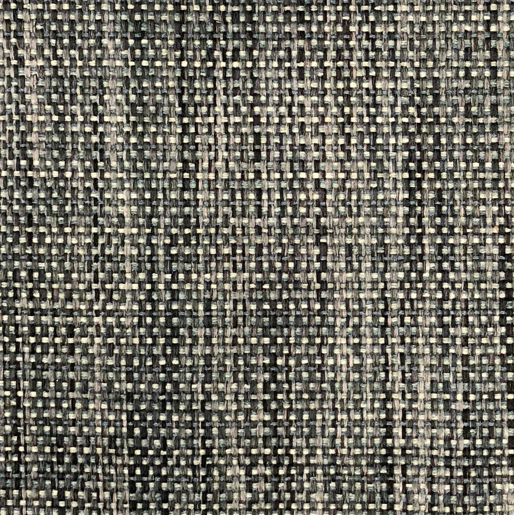 Plutus Bluejay Cayne Blue and Gray Luxury Throw Pillow — view 3
