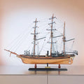 24″ Wood Brown 1862 CSS Alabama Hand Painted Decorative Boat
