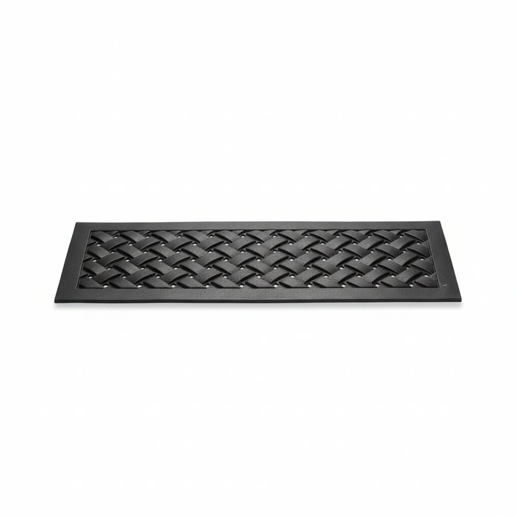 Set Of Six Lattice Outdoor Rubber Stair Treads — view 2