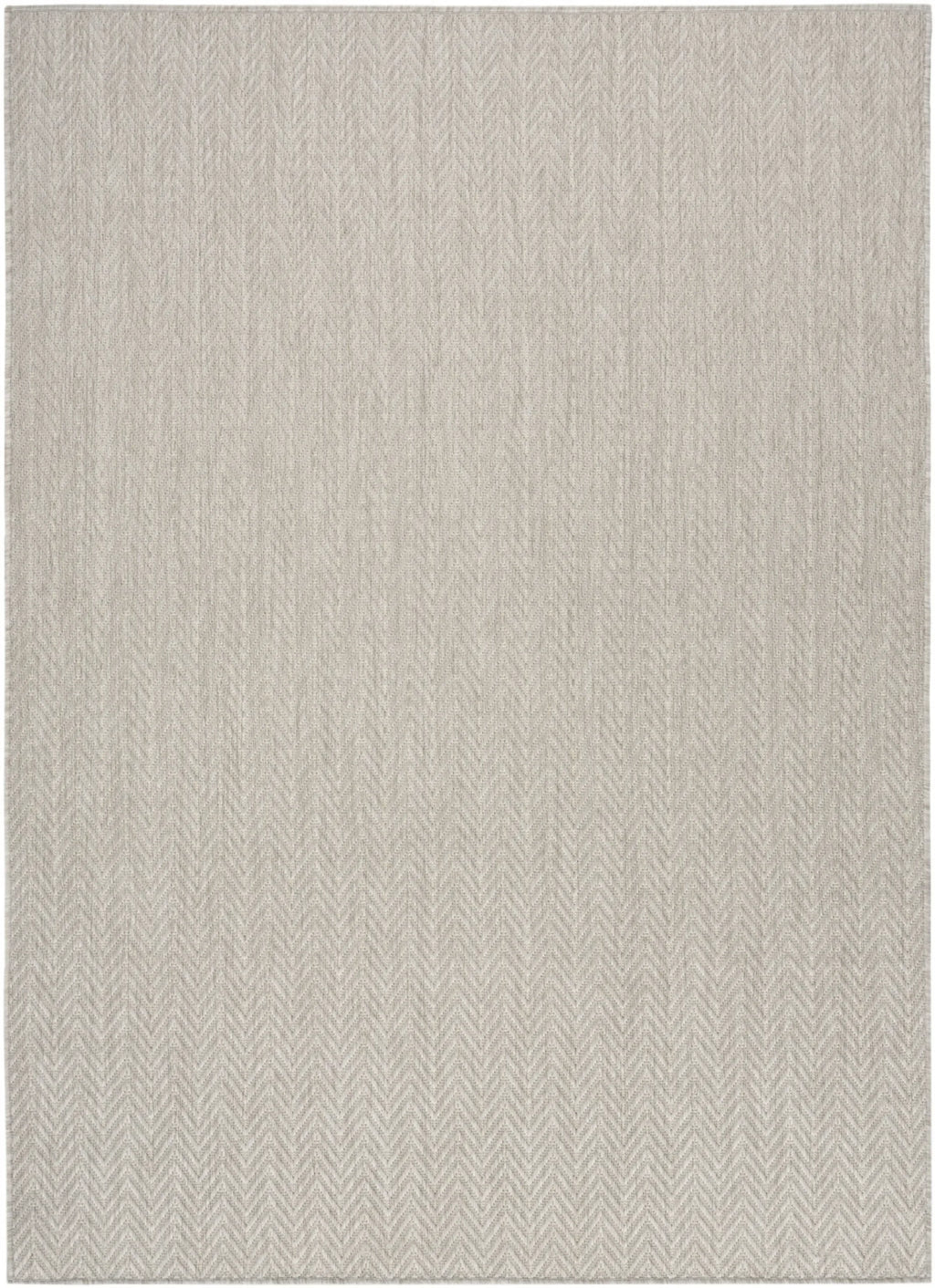 6′ X 9′ Gray Geometric Indoor Outdoor Area Rug — view 3