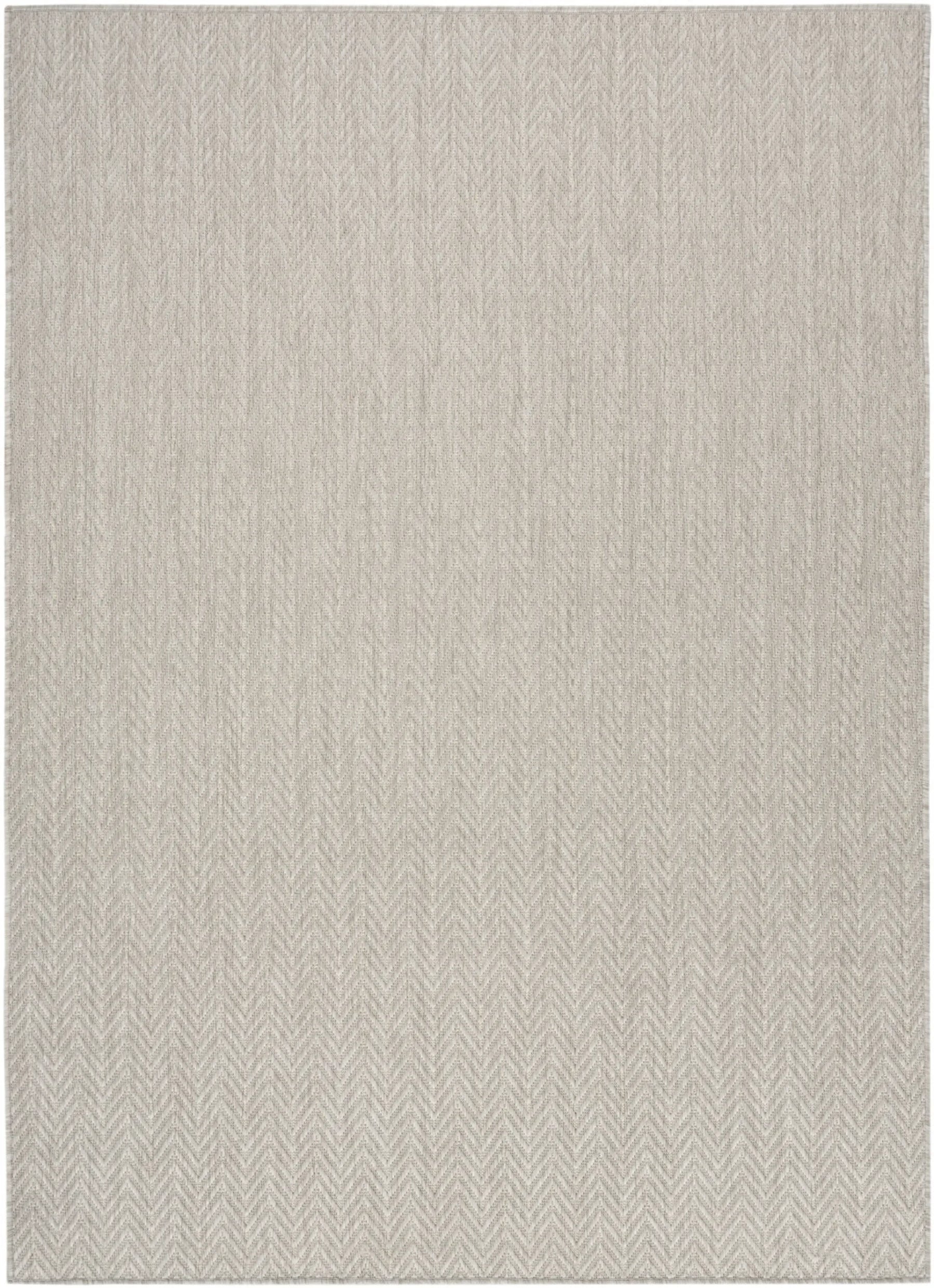 6′ X 9′ Gray Geometric Indoor Outdoor Area Rug — view 3