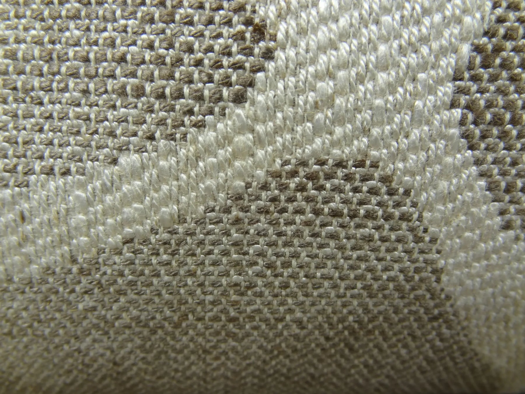 Plutus Soft Giraffe Gray and White Handmade Luxury Pillow — view 3