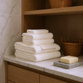 Set of Six Cotton Quick Dry Terry Cloth Towels