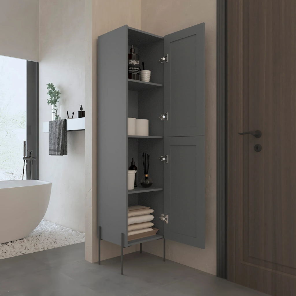 Hagi Tall Linen Cabinet 71″ — view 3