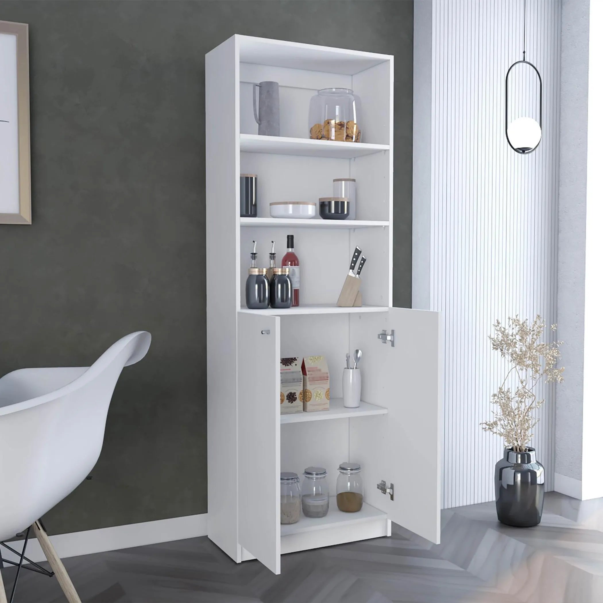 Home 2-Door Bookcase — view 3