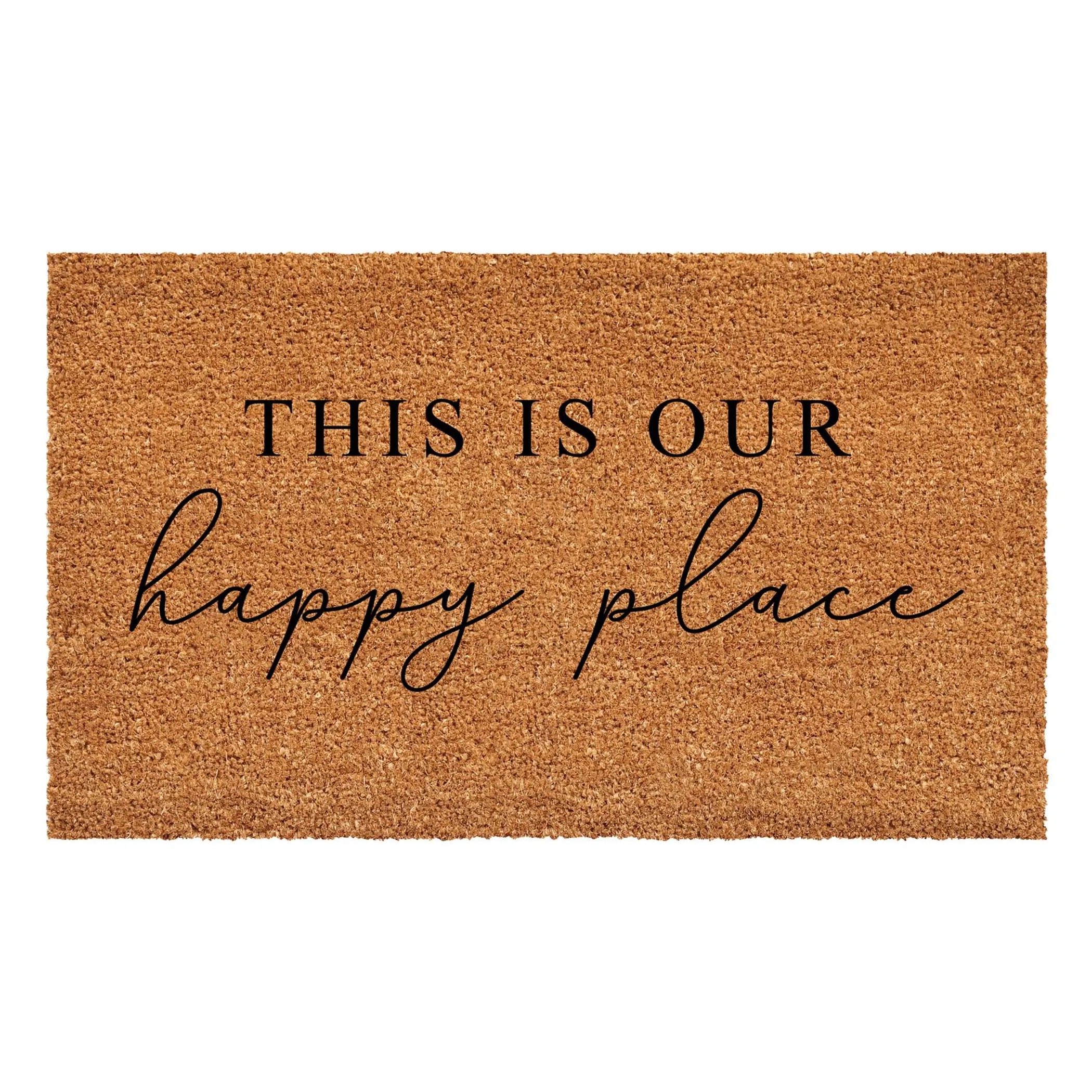 Calloway Mills Happy Place Doormat