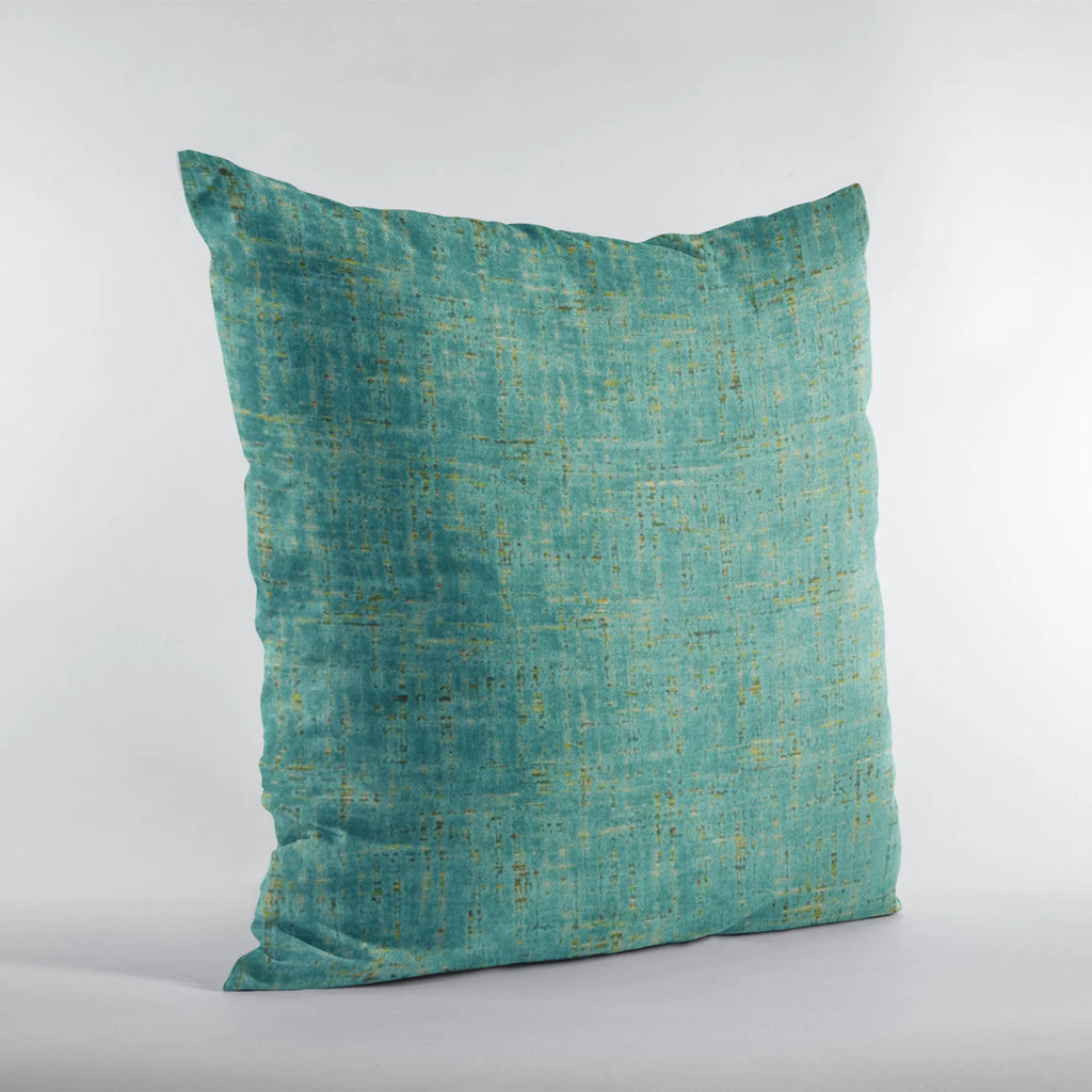 Plutus Tourmaline New Planet Cut Velvet Luxury Throw Pillow — view 3