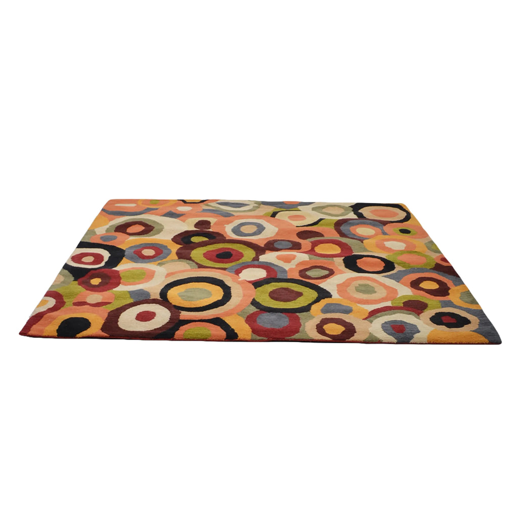 Rugsotic Carpets Hand Tufted Wool Square Area Rug Contemporary — view 4
